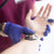 AMMEX Indigo Nitrile Exam Gloves - Medium