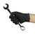 GLOVEWORKS Industrial Black Nitrile Gloves, Box of 100, 5 Mil, - Medium size