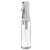 L3VEL3 Beveled Spray Bottle - CLEAR/White